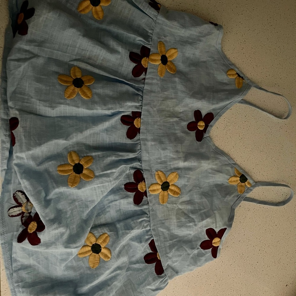 flower crop top
